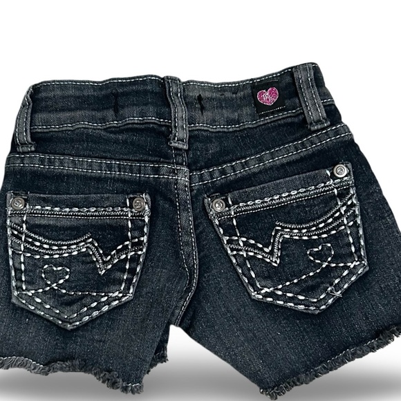 Pink Latte Jean Shorts Size 4 - Picture 2 of 6